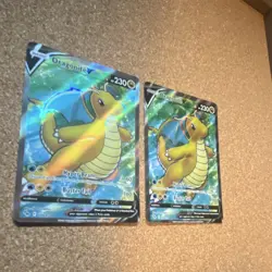 Pokemon Dragonite V Sword & Shield Holo Card Lot 2x English Nintendo TCG - Image 5