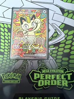 Pokemon TCG Perfect Order Meowth Ex 121 /088 SIR Special Illustration Rare Holo - Image 3