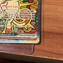 Pokemon TCG Perfect Order Meowth Ex 121 /088 SIR Special Illustration Rare Holo - Image 3