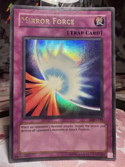 Mirror Force MRD-138 Original Ultra Rare Unlimited Edition - Played - YuGiOh! - Image 1