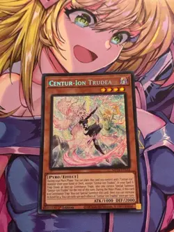 Yugioh 1x Centur-Ion Trudea Prismatic Secret Rare MP24-EN144 25th 1st Ed NM - Image 1