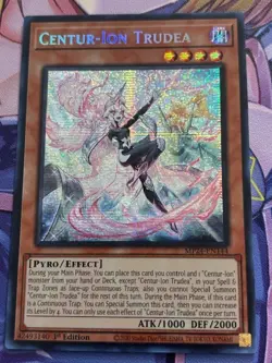 Yugioh 1x Centur-Ion Trudea Prismatic Secret Rare MP24-EN144 25th 1st Ed NM - Image 2
