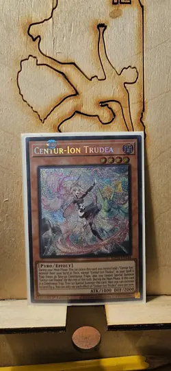 Yu-Gi-Oh! Centur-Ion Trudea MP24-EN144 1st Edition Prismatic Secret Rare - Image 1