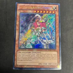 Yu-Gi-Oh! High Priestess of Prophecy REDU-IT020 Secret Rare 1st Edition Italian - Image 1