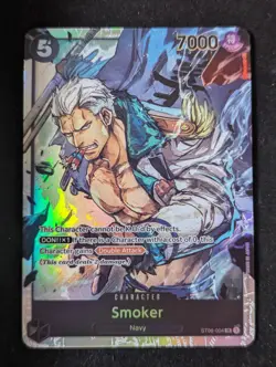 One Piece Smoker (ST06-004/34) Starter Deck 06 Absolute Justice NM FOIL - Image 1