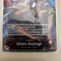 One Piece Silvers Rayleigh OP12-001 Legacy of the Master English NM! AA - Image 3