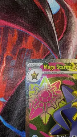 Pokemon TCG Mega Starmie EX 102/088 Perfect Order Full Art Ultra Rare Near Mint - Image 2