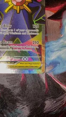 Pokemon TCG Mega Starmie EX 102/088 Perfect Order Full Art Ultra Rare Near Mint - Image 4