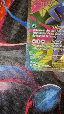 Pokemon TCG Mega Starmie EX 102/088 Perfect Order Full Art Ultra Rare Near Mint - Image 5