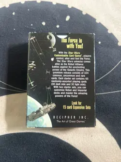 star wars customizable card game 1995 - Image 2