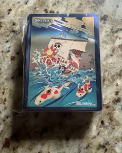 One Piece Card Game: English Version 1st Anniversary Card Sleeves - 100 count - Image 1