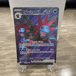Hydreigon ex Full Art 161/086 White Flare - Pokemon Card English - Image 1