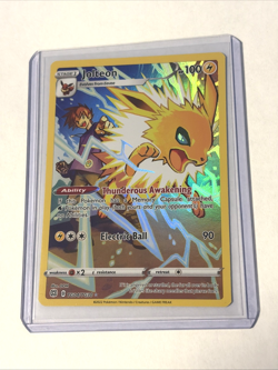 Pokemon card Jolteon TG04/TG30 Brilliant Stars Full Art Ultra Rare Holo - Image 1