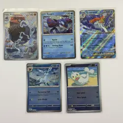 Pokemon Card Lot (5 Cards) - Vintage Modern Hyper Ultra IR SIR Reverse Holo Rare - Image 1