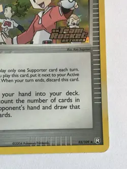 Copycat 83/109 Holo EX Team Rocket Returns Lightly Played Pokemon Card - Image 5