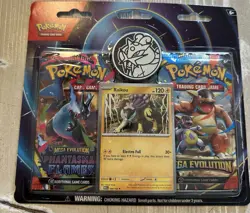 Pokemon TCG Raikou 2 Pack Blister with coin and Foil card NEW - Image 1