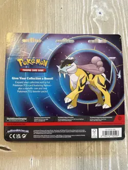 Pokemon TCG Raikou 2 Pack Blister with coin and Foil card NEW - Image 2