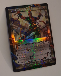 Deadpool Trading Card Pool Party Foil NM Secret Lair MTG Magic the Gathering - Image 3