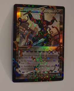 Deadpool Trading Card Pool Party Foil NM Secret Lair MTG Magic the Gathering - Image 4