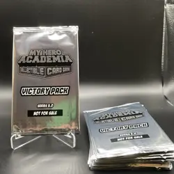 My Hero Academia Collectible Card Game Victory Pack Series 3.0 (7 Sealed Packs) - Image 1