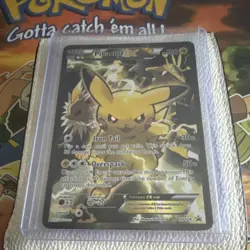 Pikachu EX XY124 Full Art Promo Holo Pokemon Card XY Set English - Image 1
