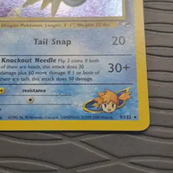 Pokemon Misty's Seadra 9/132 Gym Heroes Holo Rare Pokemon Card VLP - Image 4