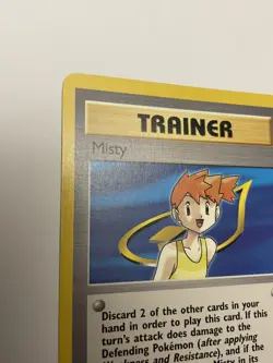 Misty 102/132 VLP / NM - RARE Gym Heroes Pokemon Card Unlimited - Image 2