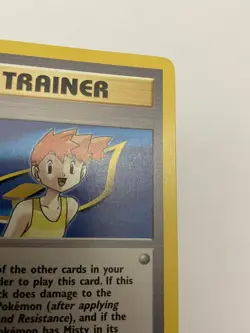 Misty 102/132 VLP / NM - RARE Gym Heroes Pokemon Card Unlimited - Image 3