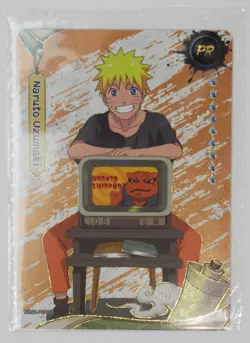 2025 Kayou Naruto Uzumaki Magazine Promo Card NRSA-PR-003 Sealed - Image 1