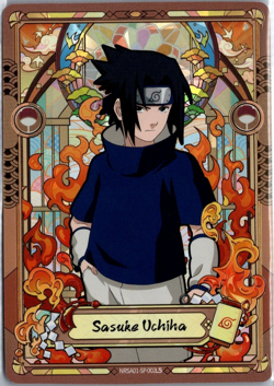 Sasuke Uchiha NRSA01-SP-002L5 Naruto Kayou Heavens Scroll Card - Image 1