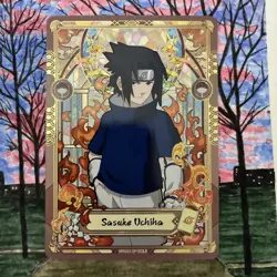 Sasuke Uchiha NRSA01-SP-002L5 Naruto Kayou Heavens Scroll Card - Image 3