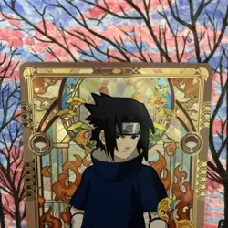 Sasuke Uchiha NRSA01-SP-002L5 Naruto Kayou Heavens Scroll Card - Image 4