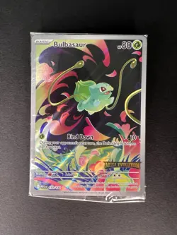 Bulbasaur - (Mega Evolution Stamped) 133/132 Misc. Cards & Products Holo-SEALED - Image 2