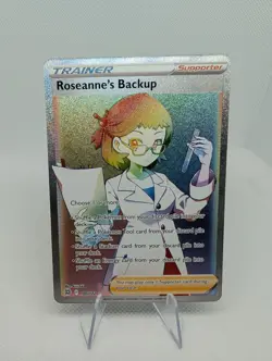 Roseanne's Backup Brilliant Stars 180/172 Secret Rare Pokemon Tcg Card - NM - Image 1