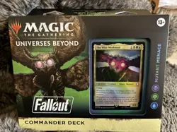 Magic: The Gathering MTG Fallout Commander Deck - Mutant Menace New Sealed - Image 1