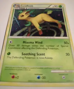 Pokemon Leafeon Holo Card 13/95 Call of Legends Series - Image 2