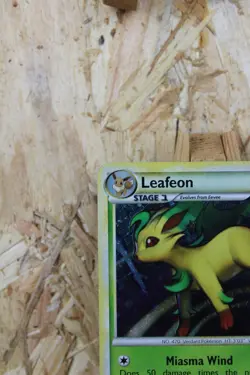 Leafeon 13/95 Holo Rare Pokemon Card LP call of legends hg/ss 2011 - Image 2