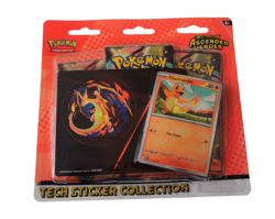 Pokemon Ascended Heroes 3-Pack Tech Sticker Blister - Charmander - Image 1
