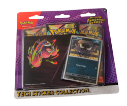 Pokemon Ascended Heroes 3-Pack Tech Sticker Blister - Gastly - Image 1