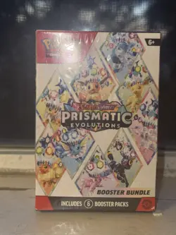 Pokemon Prismatic Evolutions Booster Box English 2025 SEALED no scratches. - Image 3