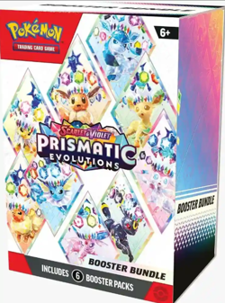 Pokemon Prismatic Evolutions Booster Box English 2025 SEALED no scratches. - Image 4