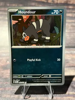 Houndour (Master Ball Pattern) 062/131 Sv: Prismatic Evolutions Pokemon Card - Image 1