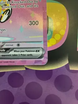 Pokemon Pikachu ex 277/217 SIR Special Illustration Rare Ascended Heroes - Image 3