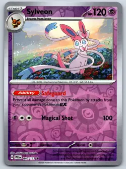 Sylveon - Reverse Holo - Prismatic Evolutions 040/131 Pokemon Card NM - Image 1