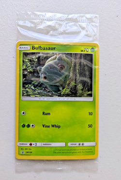 Bulbasaur SM198 Detecive Pikachu Holo Black Star Promo Pokemon Card *Sealed* - Image 1