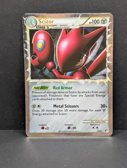 Scizor (Prime) 84/90 Undaunted Holo Ultra Rare Pokemon TCG Nintendo LP - Image 1