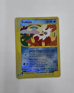 Delibird - 49/144 - Pokemon Skyridge Reverse Holo Nm - Image 2
