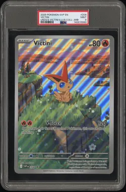 2025 Pokemon Black Star Promo #208 Victini Unova Victini Jmb PSA 9 - Image 1