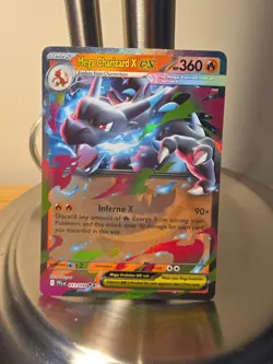 Mega Charizard X ex - 013/094 - Phantasmal Flames - Pokemon TCG - NM - Image 1