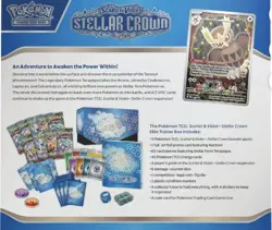 Pokemon TCG Stellar Crown Elite Trainer Box-Sealed Box - Image 2